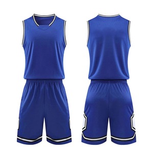 Nouvel uniforme de basket-ball personnalisé original, respirant, pour garçons, maillot de basket-ball uni, ensemble pour hommes, 100% polyester, haute qualité - Product Image 5