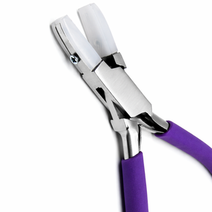 Professional <b>Nylon</b> Jaw Pliers Flat Nose Jewelry Tool Scratch Free Wire Work Craft Pliers Ergonomic Non <b>Slip</b> Grip - Product Image 2