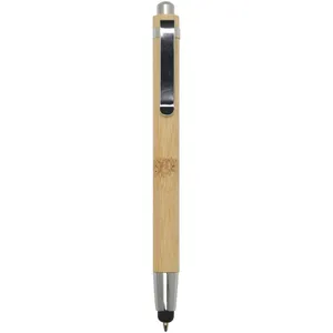 Penna a Sfera in Bambù di Olmo Certificata FSC, Gadget Promozionale Ecologico - Product Image 1