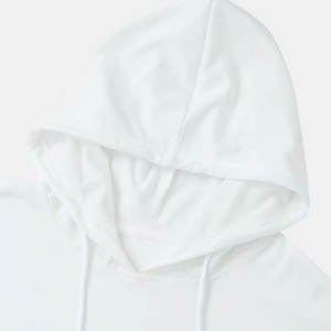 Vente en gros de sweats à capuche pour hommes à séchage rapide sur mesure de haute qualité grande taille à capuche avec logo personnalisé motif solide - Product Image 3