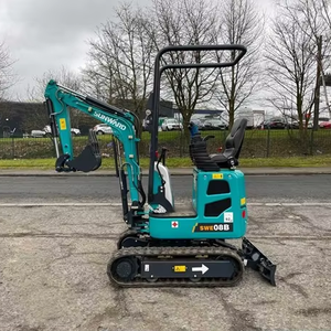 SUNWARD SWE08B Mini (hasta 12.000 lbs) Excavadoras Máquina de movimiento de tierras de servicio pesado de 1 tonelada para construcción - Product Image 5