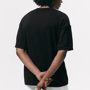 Camisetas deportivas de gimnasio de secado rápido para hombre, 100% de algodón, impresión por sublimación personalizada, camiseta de poliéster Lisa Unisex con logotipo - Product Image 3