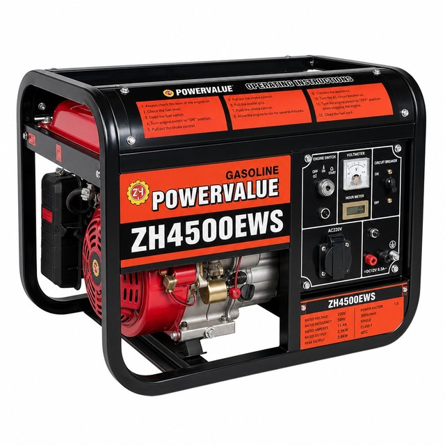 Gasoline 4-stroke Power Generator Without the Engine 3 kW 220V Single Phase Electric Start