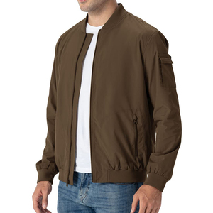 Veste bombardier rétro vintage de course de haute qualité veste remplie de polyester léger de décoration brodée de style streetwear pour hommes - Product Image 6