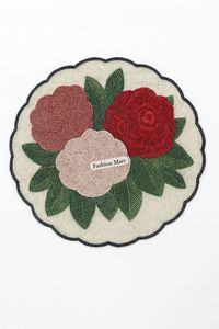 Tapis de table perlés artisanaux personnalisés | Accessoires de salle à manger décoratifs élégants pour l'exportation - Product Image 3