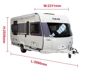 Remorque de voyage commerciale Weierxin Noah's Ark 600, spacieuse et personnalisable, pour usage professionnel |   Conception durable Conformité aux normes légales - Product Image 2