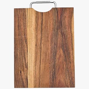 Tabla de Cortar de Madera de Teca Gruesa de la Mejor Calidad, Bloque de Carnicero Reversible con Patas Antideslizantes para Carne, Verduras y Cocina - Product Image 2