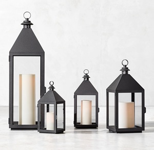 Hot Sale Luxury Metal Glass <b>Candlestick</b> <b>Holder</b> with Handles Handmade Home Garden Decorative Lanterns - Product Image 1