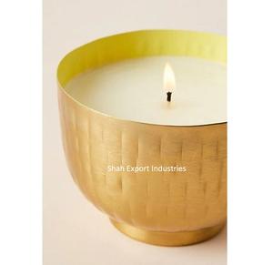 โหลเทียนโลหะรูปทรงกลมสำหรับใช้ในบ้านและงานแต่งงานโถเทียนเหล็กสำหรับตกแต่งโต๊ะมีหลายสี - Product Image 3