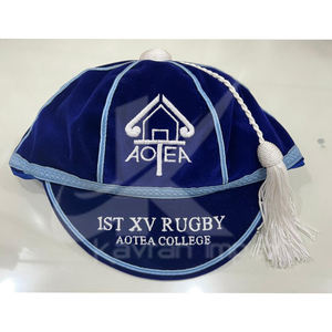 Casquette de rugby internationale en velours Casquette de rugby personnalisée Vente en gros Casquettes d'honneurs Fabricant et fournisseur - Product Image 2