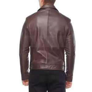 Bon marché, vestes en cuir pour homme, vestes en cuir de couleur personnalisée - Product Image 3