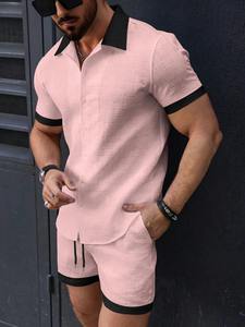 2025 camisa de manga corta informal de moda europea y americana para hombre traje de playa de lana de invierno en nuevos colores - Product Image 5