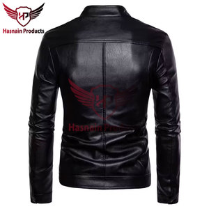 Veste en cuir véritable gaufré crocodile pour hommes de qualité supérieure-Veste en cuir véritable au design personnalisé Veste en cuir pour hommes - Product Image 2