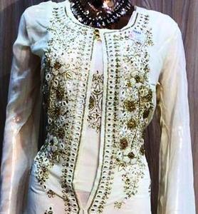 Designer moderne non cousu brodé à la main Premium Indian Fashion-Forward Salwar Kameez Beautiful Fit for Party Occasions - Product Image 2