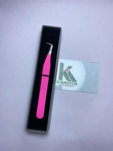 แหนบต่อขนตาเพิ่มวอลลุ่มสีชมพูพร้อมกล่องฉลากส่วนตัว - Product Image 5