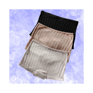 Vente chaude Service OEM Femmes Sexy Taille Basse Boxer Culotte Coton Biologique Imprimé Emballé Sacs En Plastique Direct Vietnamien - Product Image 1