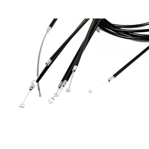 Kit completo de cables BGM Pro - Negro - Lambretta S1 + S2 + S3 + SX + DL/GP - Product Image 4