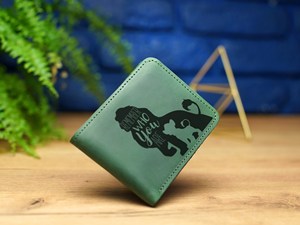 High End Genuine Leather Bi Fold <b>Wallet</b> Slim <b>RFID</b> <b>Blocking</b> Purse For Men Stylish Minimalist Holder BFW-0050 - Product Image 2