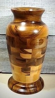 Pot de fleurs rustique en bois, fait main, texture naturelle, écologique, suspendu, hydroponique, pour intérieur, extérieur, jardin, balcon