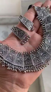 Oxidize proceso de joyería India collar de boda para mujer Fashion Oxidize para decoraciones de bodas y fiestas - Product Image 5