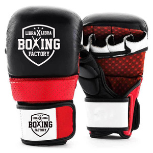 Gants de sparring MMA en cuir de vachette demi-doigt unisexe nouvelle mode équipement de fitness respirant professionnel OEM équipement de boxe - Product Image 1