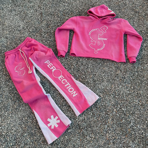 Personalizable Distress doble Color sólido ácido lavado Zip-Up invierno Streetwear chándal hombres mujeres ligero Sudadera con capucha elástica - Product Image 6