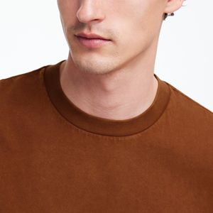 Camiseta de Algodón con Diseño Personalizado al por Mayor, Camiseta de Manga Corta con Cuello Redondo y Estampado de Dibujos Animados para Hombre, Camiseta Estampada de Corte Regular para Hombre - Product Image 4