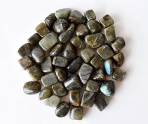 Piedra de Labradorita Curativa de Cristal, 1 kg, Piedras Pulimentadas, Decoración Festiva Feng Shui, Meditación - Product Image 6