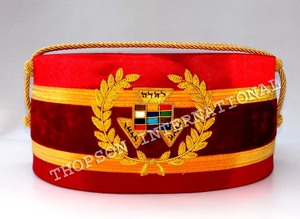 ริบบิ้นผ้าฝ้ายปักลายมงกุฎและผ้าสำหรับ Freemasons - Product Image 5