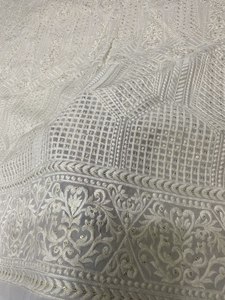 Pura viscosa Georgette bordado trabajo étnico elegante Sherwani boda desgaste telas para ropa india y paquistaní - Product Image 4
