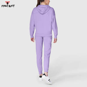 Vente chaude Professionnel Made Nouveau Design Logo Personnalisé Mode Hiver Entraînement Survêtement De Mode Survêtement De Mode Pour Les Femmes - Product Image 2