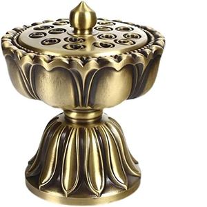 New Design Metal Indoor Fragrance Incense Holder Iron Incense Burner For Home Office Meditation <b>Yoga</b> Time Incense Holder - Product Image 5