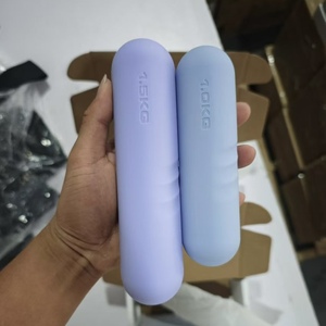 Cosmo Nhà Máy Trực Tiếp Nhà Tập Thể Dục Yoga Thể Hình Đi Bộ Phòng Tập Thể Dục Quả Tạ Miễn Phí Trọng Lượng Phụ Nữ Silicone Tay Trọng Lượng Quả Tạ - Product Image 2