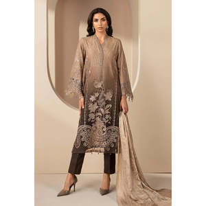 Maria.B. Colección Eid de Lujo 2026-DS-2601-A TC-1618 Salwar Kameez de Algodón Pakistaní, Vestido Indio para Mujer - Product Image 1