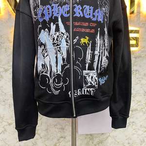 Sudadera con capucha negra de alta calidad a precio razonable, muy demandada, fabricada en fábrica, sudaderas con capucha para hombre a precio económico. - Product Image 2