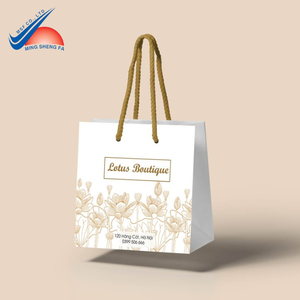 Bolsa de papel personalizada con impresión de Vietnam: bolsa de compras Kraft ecológica con logotipo para impresión de moda, regalos y embalaje minorista - Product Image 3