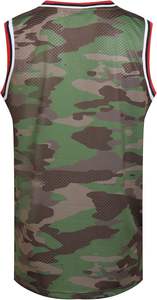 Camisetas de Baloncesto Blancas para Hombre, Camisetas Deportivas de Malla, Uniformes de Equipo de Camuflaje de Alto Rendimiento - Product Image 3