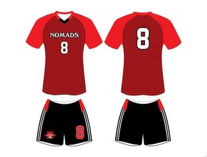 Uniforme Deportivo de Fútbol de Manga Corta, Fabricación en Fábrica, Color Personalizado, Alta Calidad, 100% Poliéster, Transpirable, Secado Rápido, con Logotipo - Product Image 2