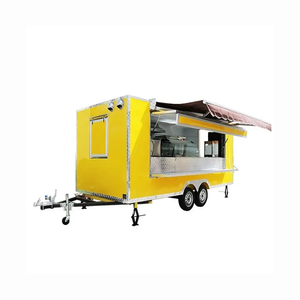 Nouveau camion de nourriture mobile 7.5ft voiture-restaurant remorque alimentaire chariot de nourriture OEM mobile - Product Image 5