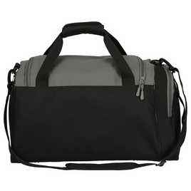 Vente en gros de sac polochon gris noir léger Bagage de voyage portable à fermeture éclair Polyester durable et respirant pour le sport décontracté - Product Image 3