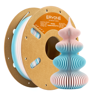 ERYON Mattes, เส้นพลาสติก PLA สีทูโทนสำหรับเครื่องพิมพ์ 3 มิติ, 1 กก. (2.2 ปอนด์)/ม้วน 1.75 มม., ความแม่นยำ +/- 0.03 มม. - Product Image 5