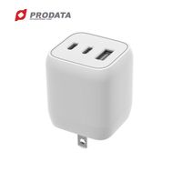 Cargador de Viaje Inteligente PRODATA de 65W con Tecnología GaN y Certificación ISO/REACH ROHS para Electrodomésticos