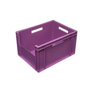 Etap KT 4322-2 Solid Style Industrial Plastic <b>Crate</b> Virgin Recyclable Stackable <b>Storage</b> Box for Logistic Use - Product Image 1