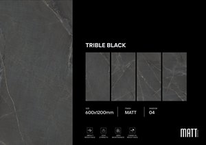 กระเบื้องพอร์ซเลนขนาดใหญ่ 600x1200 มม. ทันสมัย ผิวมันและผิวด้าน สำหรับตกแต่งภายในสไตล์โมเดิร์น ส่งออก คุณภาพดี ราคาดีที่สุด - Product Image 3