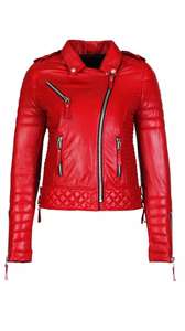 Vente en gros de vestes d'hiver professionnelles en cuir pour femmes de toutes tailles avec col montant couleurs attrayantes en vrac - Product Image 3