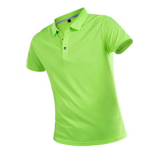 Chemises polo pour hommes Chemise de golf à manches courtes en coton avec logo personnalisé pour vêtements promotionnels uniformes d'entreprise ou image de marque - Product Image 1