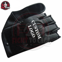 Nouveaux Gants de Sparring UFC 2026 Demi-doigts avec Logo Personnalisé et Bandeau de Poignet à Trois Couches pour l'Entraînement – Approvisionnement Direct Usine