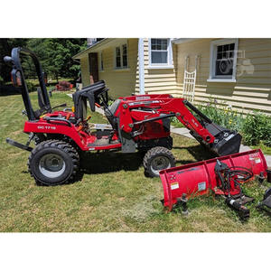 Tractor Agrícola Usado Massey Ferguson GC1715 2016 con Tracción en las 4 Ruedas y Bomba - Product Image 4