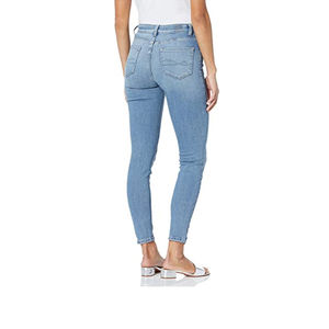 2024 Hot Sale High Quality Stonewash Jeans for Women Breathable Denim Cotton Polyester Custom Logo Plus Size Casual Streetwear - Product Image 3