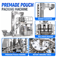 Machine d'emballage automatique YH pour sachets Doypack préformés, pour aliments pour animaux de compagnie, friandises lyophilisées pour animaux, friandises pour chiens, collations pour chats